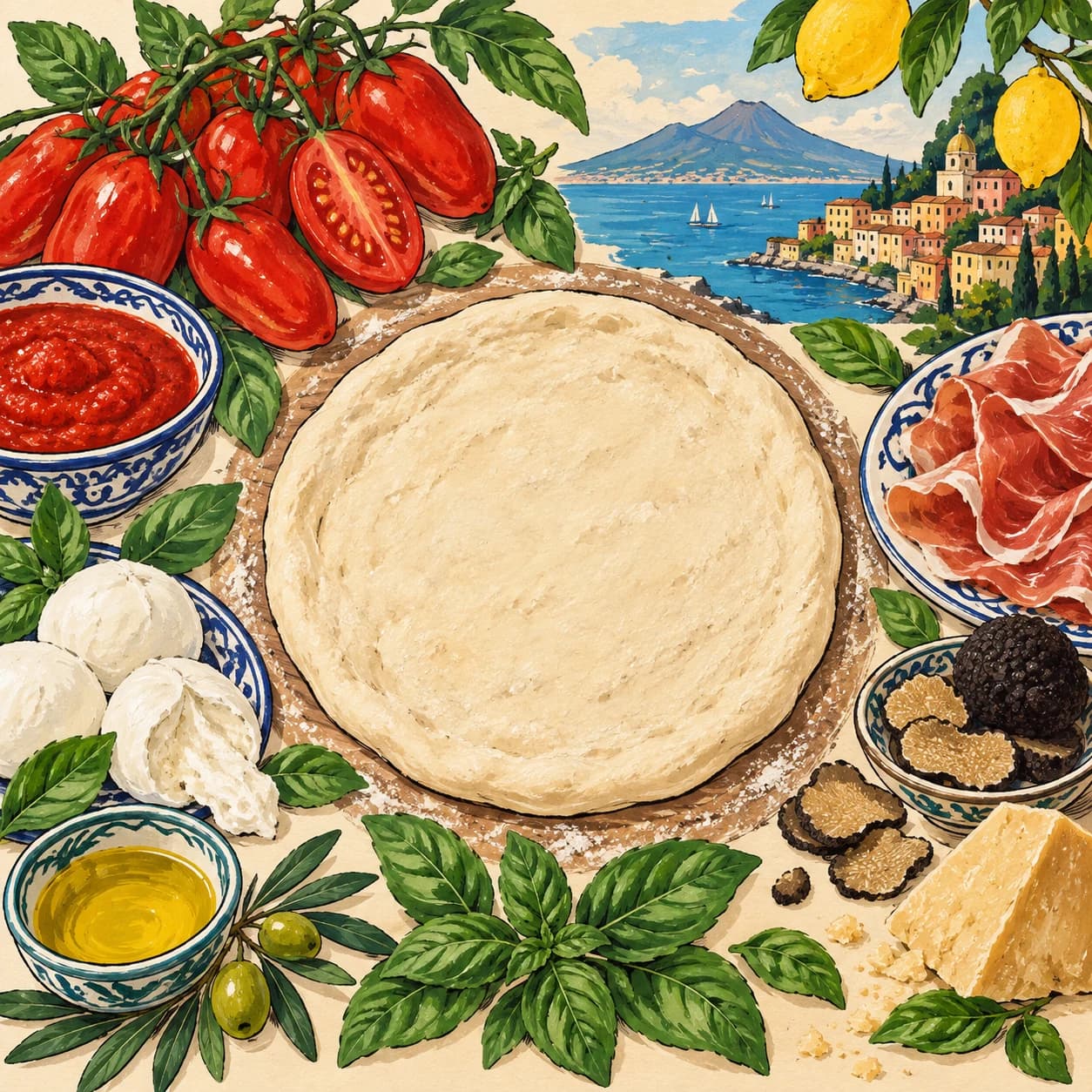 Pizza Catcher — joc Napoletano